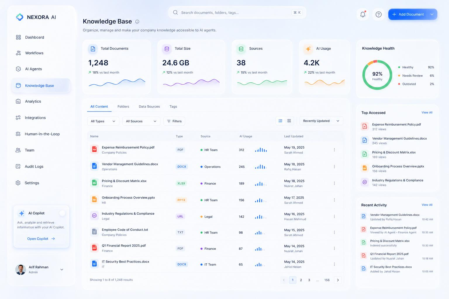 Knowledge Base Agent